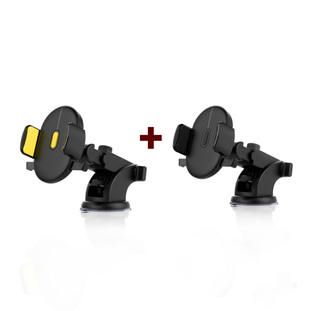 Long Rod Telescopic Car Phone Holder – Strong Suction Cup Dashboard & Windshield Mount