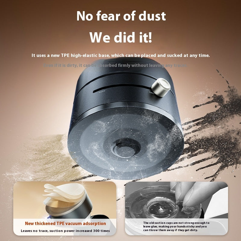 Magnetic 360° Foldable Car Phone Holder – Strong Suction & One-Hand Mount